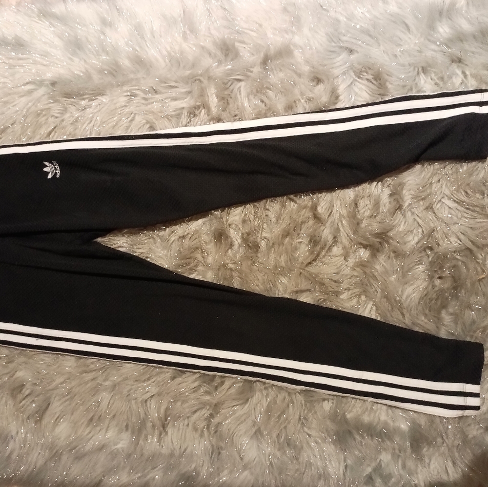 Adidas fishnet pants